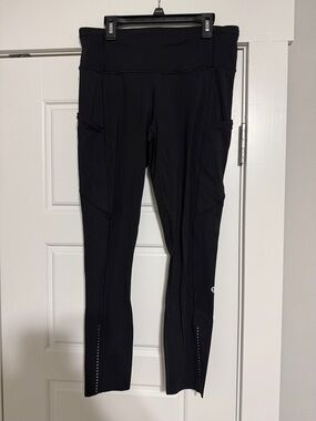 lululemon athletica Black Leggings with Side Pockets